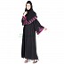 Abaya with laser cut work